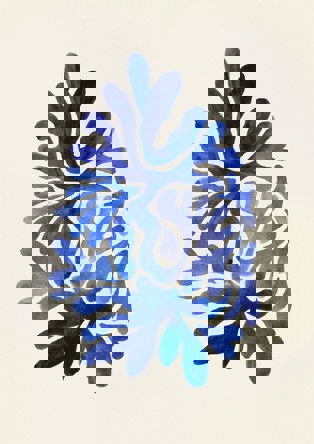 Blur ewatercolour effect shapes on an ogg-white background, suggestive of the shapes resembling the surface of the brain