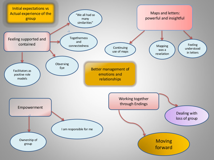 Figure 2: Map of themes and sub-themes